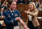 They accused me of stolen valor to seize my inheritance—until I activated a classified Pentagon protocol in open court..